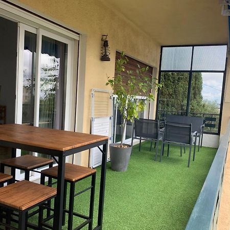 Vence T3 Vue Mer Grande Terrasse Exterior photo